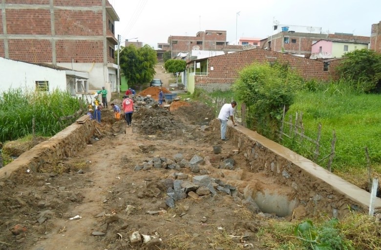 Trabalhadores no Bairro São José | Foto: divulgação