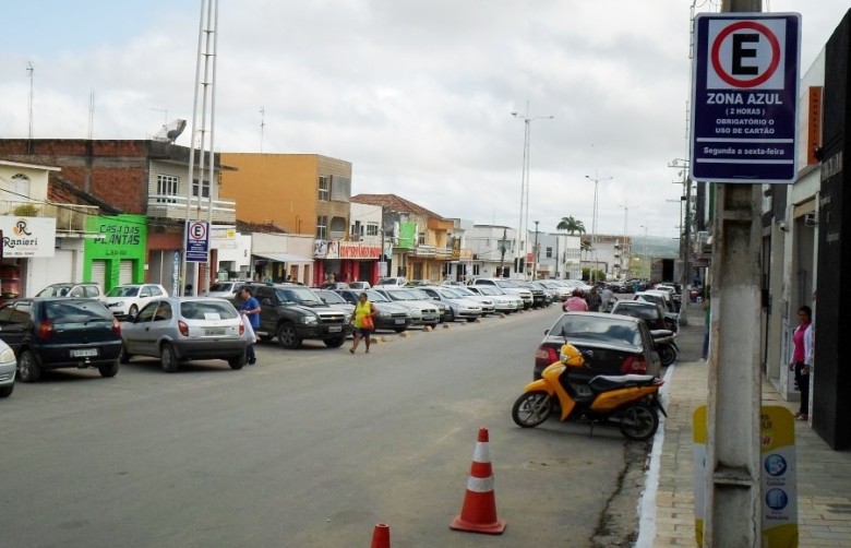 Rua João Batista (centro), Zona Azul | Foto: divulgação