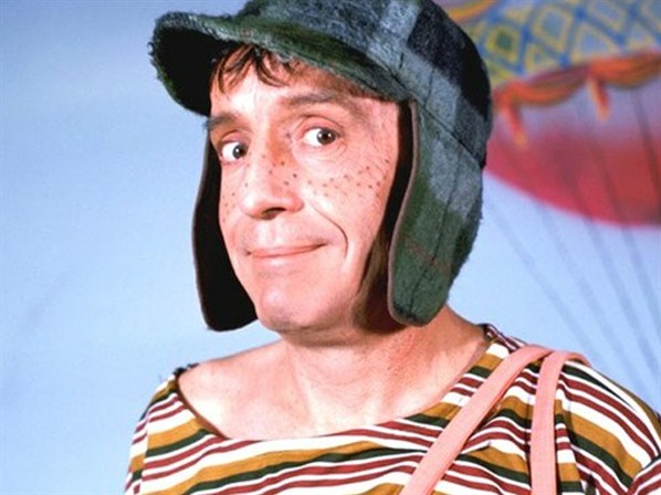 Roberto Gómez Bolaños (Cidade do México, 21 de fevereiro de 1929 - 28 de novembro de 2014), no papel de Chaves
