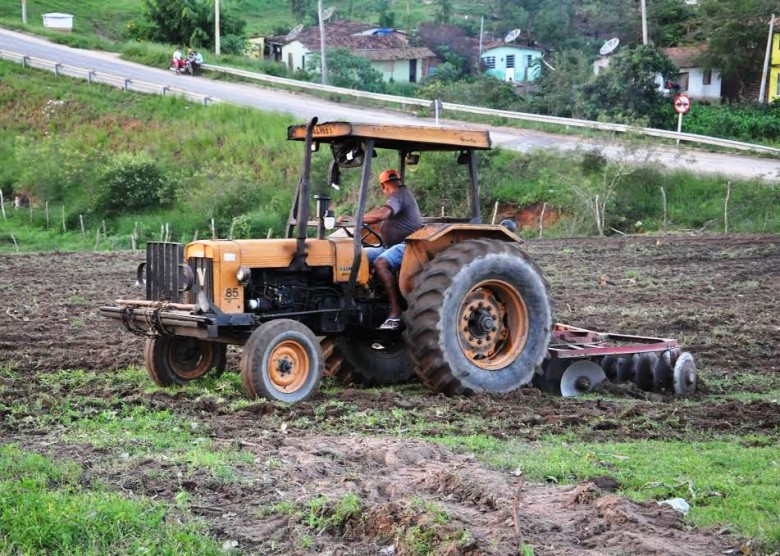 Na foto acima, o terreno onde ficará localizado a primeira área experimental do caju anão precoce de Casinhas (Foto: Mário Andrade/Reprodução)