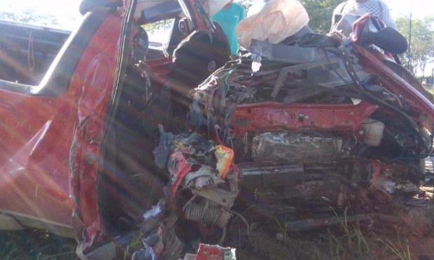 Motorista da caminhonete teria provocado acidente, segundo polícia | Foto: Divulgação/Paulo Farias.