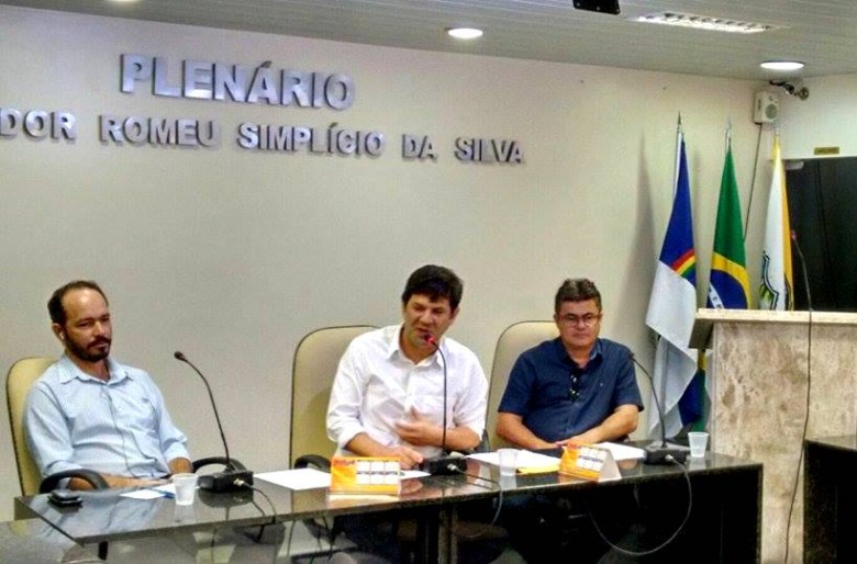 Flávio Lima na Câmara Municipal de Toritama | Foto: Ilustração