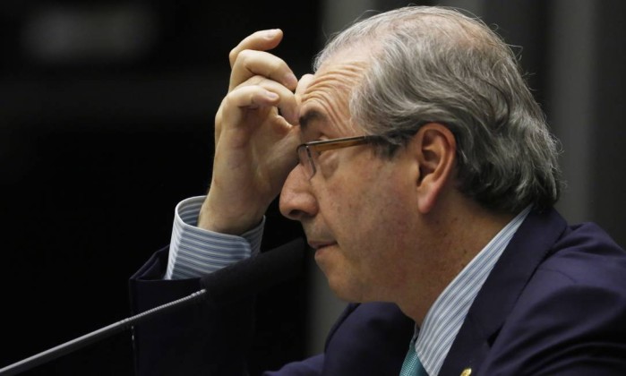 O presidente da Câmara, Eduardo Cunha - Ailton de Freitas / Agência O Globo