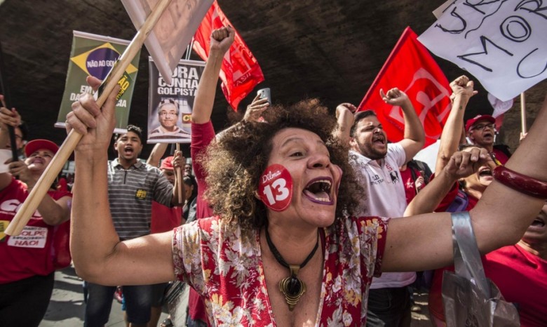 Atos pela democracia defendem governo Dilma e Lula | Foto: G1