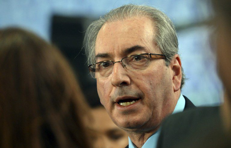 "Vou interpretar o regimento na hora", afirmou o presidente da Câmara, Eduardo Cunha