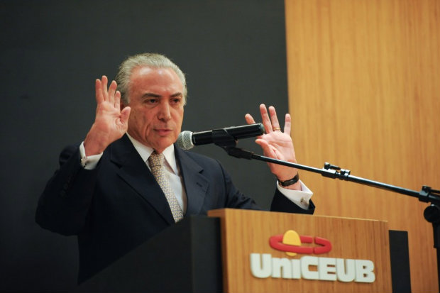 Mais uma mensagem do vice-presidente Michel Temer foi vazada por engano. Foto: José Cruz/ Agência Brasil.