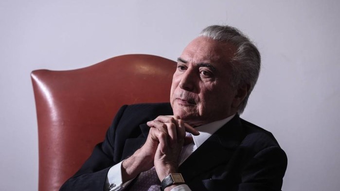 Temer diz não se incomodar com seus 9% de aprovação popular - ANDRE COELHO / Agência O Globo