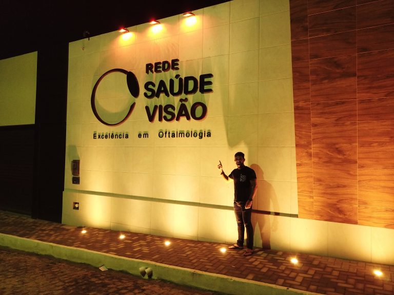 Obra executada pela Mega Rocha: Rede Saúde Visão. | Foto: Lulu/Surubim News