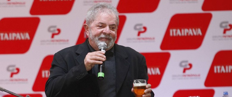 No evento da cervejaria, Lula condenou onda de otimismo em relação ao Brasil. Foto: Ricardo Fernandes/DP/D.A Press