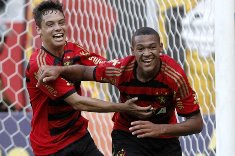 Joelinton comemorando gol pelo Sport | Foto: Divulgação