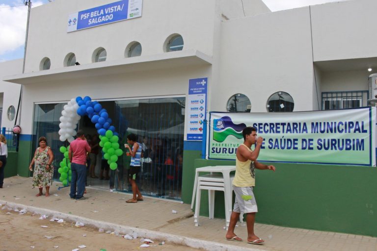 Inauguração de Unidade de Saúde da Família no bairro Bela Vista (Salgado). | Foto: Lulu/Surubim News