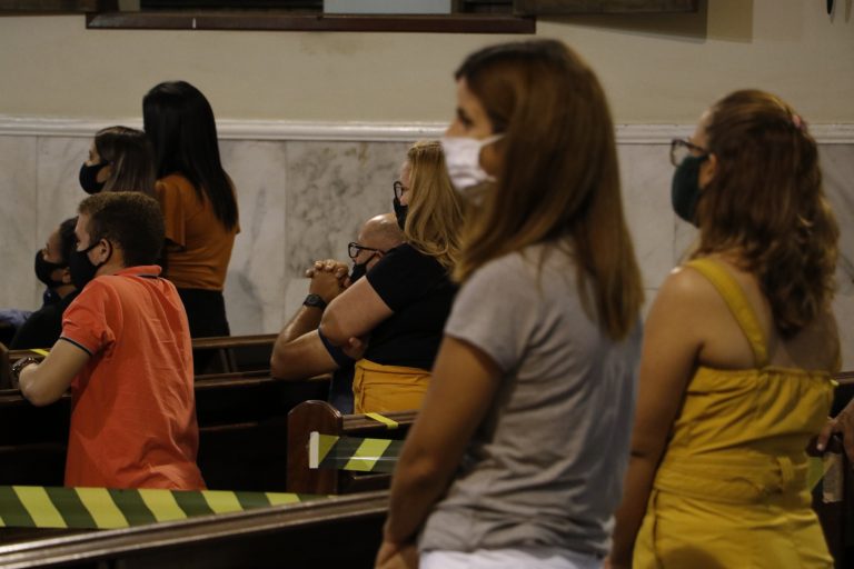 Missa na Matriz de São José de Surubim neste domingo, 12 de julho. | Foto: Lulu/Surubim News