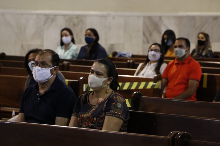 Missa na Matriz de São José de Surubim neste domingo, 12 de julho. | Foto: Lulu/Surubim News