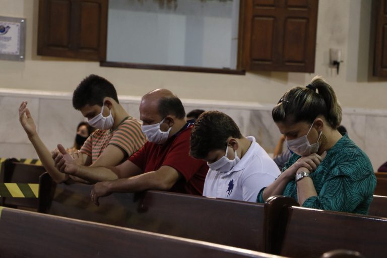 Missa na Matriz de São José de Surubim neste domingo, 12 de julho. | Foto: Lulu/Surubim News